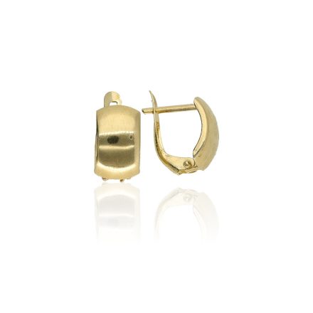 AU81542 - 14 karátos arany női fülbevaló Francia patentzárral