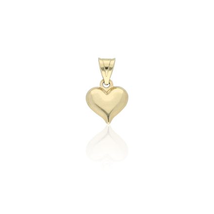 AU81550 - 14 karátos arany szív medál