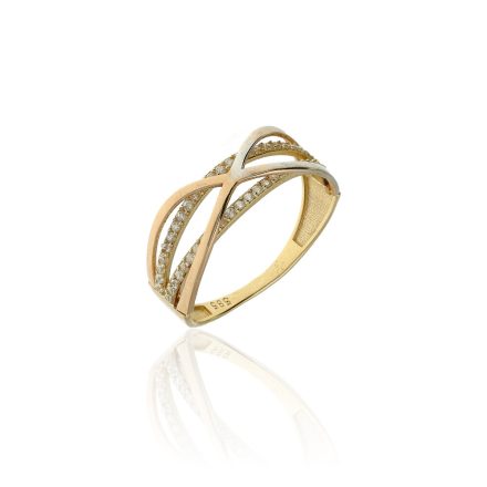 AU81561 - 14 karátos női arany gyűrű