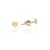 AU81751 - 14 karátos arany női beszúrós fülbevaló pár