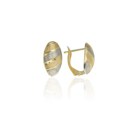 AU81789 - 14 karátos arany női fülbevaló Francia patentzárral