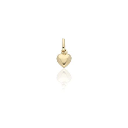 AU81830 - 14 karátos arany szív medál