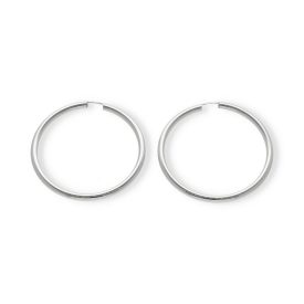 AU84501 - 14 karátos arany női karika fülbevaló Ø48mm