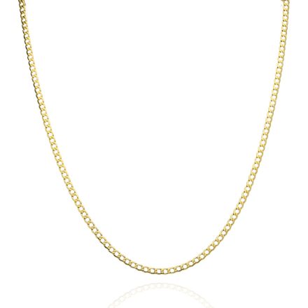 AU84871 - 14 karátos arany nyaklác pancer Hossz: 45 cm
