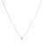 AU85083 - 14 karátos arany nyaklánc solitaire medállal Hossz: 42+3 cm