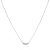 AU85092 - 14 karátos arany nyaklánc solitaire medállal Hossz: 42+3 cm