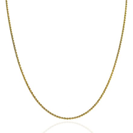 AU85119 - 14 karátos arany walles mintás nyaklánc Hossz: 45 cm