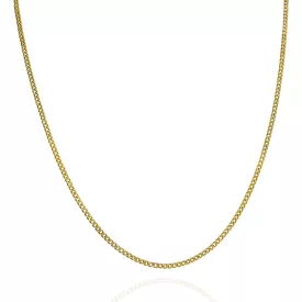   AU85126 - 14 karátos arany pancer mintás nyaklánc Hossz: 42 cm