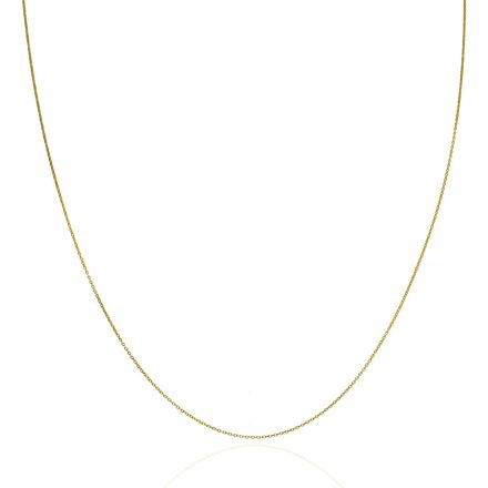 AU85132 - 14 karátos arany anker mintás nyaklánc Hossz: 40 cm