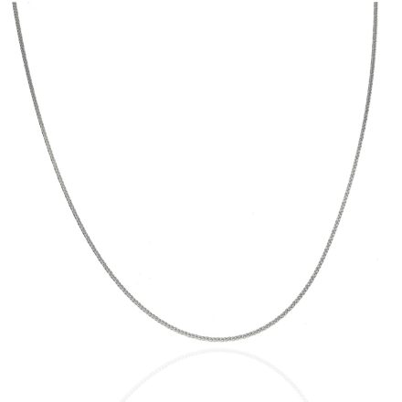 AU85150 - 14 karátos arany barbara mintás nyaklánc Hossz: 42 cm