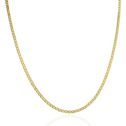 AU85163 - 14 karátos arany gucci mintás nyaklánc Hossz: 50 cm