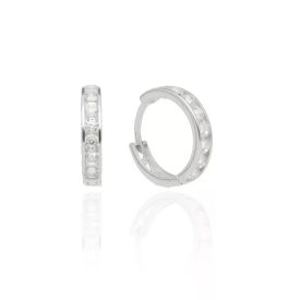 AU85227 - 14 karátos arany gyerek fülbevaló ∅12 mm