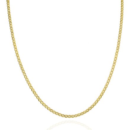 AU85567 - 14 karátos arany walles mintás nyaklánc Hossz: 45 cm