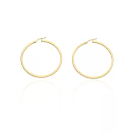   AU85873 - 14 karátos arany női karika fülbevaló Ø ∅ 45 mm