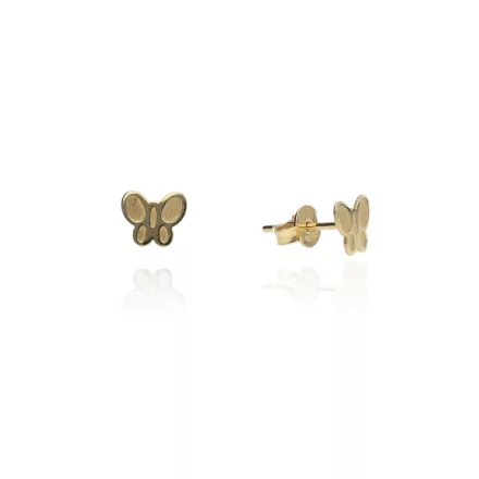 AU85881 - 14 karátos arany Pillangó stekkeres beszúrós fülbevaló