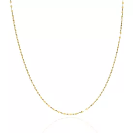   AU86012 - 14 karátos arany Fantázia mintás nyaklánc Hossza: 38 cm