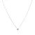 AU86053 - 14 karátos arany nyaklánc beépített Button medállal Hossz: 42-46 cm