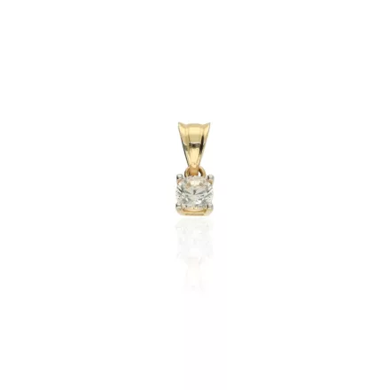 AU86069 - 14 karátos arany Solitaire medál
