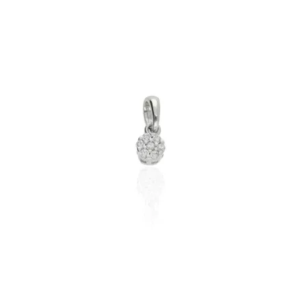 AU86082 - 14 karátos arany Solitaire medál