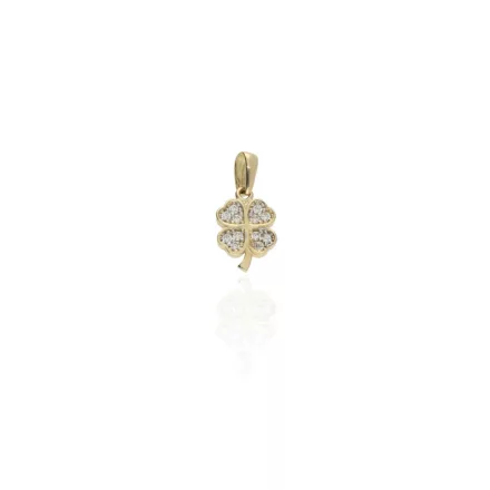 AU86085 - 14 karátos arany Lóhere medál
