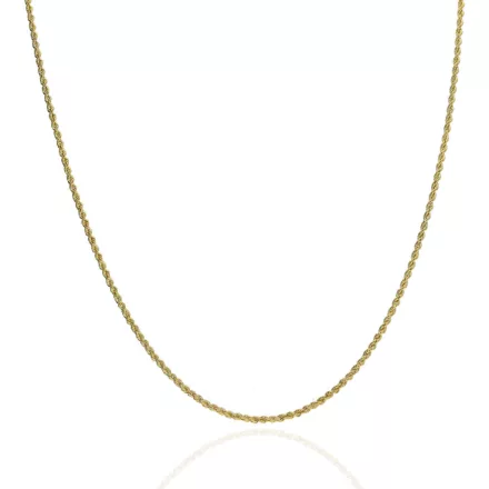 AU86113 - 14 karátos arany Wales mintás nyaklánc Hossza: 45 cm