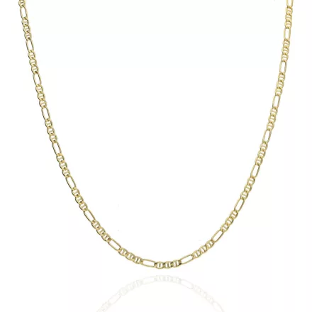 AU86124 - 14 karátos arany Figarucci mintás nyaklánc Hossza: 50 cm
