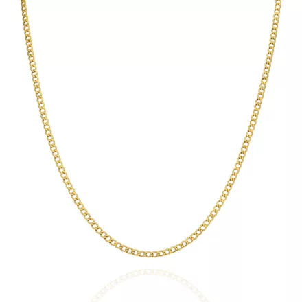AU86130 - 14 karátos arany Pancer mintás nyaklánc Hossza: 50 cm