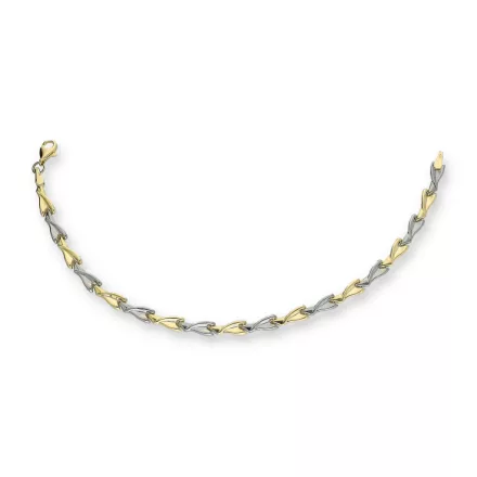 AU86451 - 14 karátos arany karlánc Hossz: 19 cm