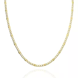 AU86456 - 14 karátos arany Figarucci nyaklánc Hossz: 55 cm