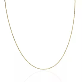 AU86464 - 14 karátos arany Kocka nyaklánc Hossz: 45 cm