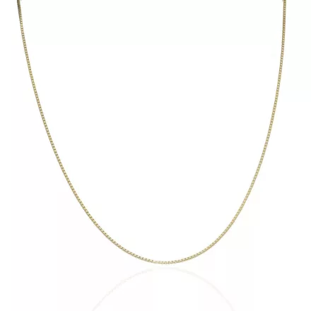 AU86464 - 14 karátos arany Kocka nyaklánc Hossz: 45 cm