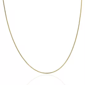 AU86631 - 14 karátos arany Kocka nyaklánc Hossz: 50 cm