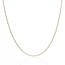 AU86632 - 14 karátos arany Kocka nyaklánc Hossz: 50 cm