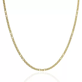 AU86633 - 14 karátos arany Kocka nyaklánc Hossz: 50 cm