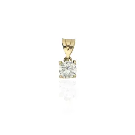 AU86676 - 14 karátos arany solitaire medál
