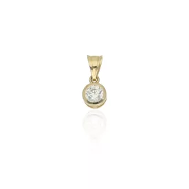 AU86677 - 14 karátos arany button medál