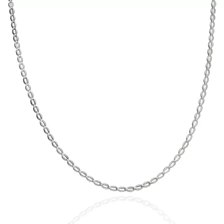 AU86883 - 14 karátos arany fűzött mintás nyaklánc Hossza: 42 cm
