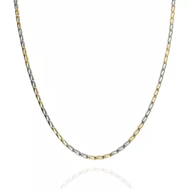   AU86887 - 14 karátos arany fűzött mintás nyaklánc Hossza: 50 cm