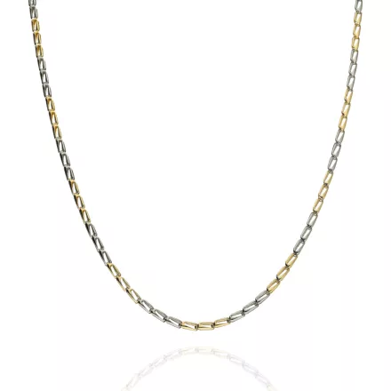 AU86887 - 14 karátos arany fűzött mintás nyaklánc Hossza: 50 cm