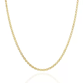   AU86888 - 14 karátos arany fűzött mintás nyaklánc Hossza: 50 cm