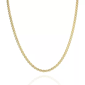   AU86890 - 14 karátos arany fűzött mintás nyaklánc Hossza: 45 cm