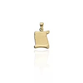 AU86960 - 14 karátos arany gravírozható lap medál