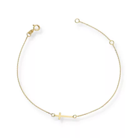 AU87181 - 14 K arany karlánc medállal Méret: 16-18 cm