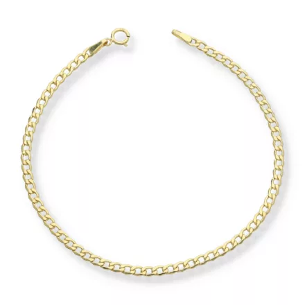 AU87739 - 14 K sárga arany karlánc Hossz: 18,5 cm