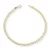 AU87739 - 14 K sárga arany karlánc Hossz: 18,5 cm