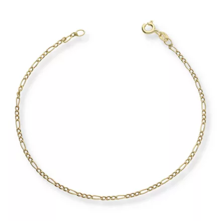 AU87744 - 14 K sárga arany karlánc Hossz: 18,5 cm