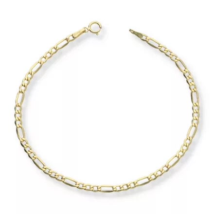AU87745 - 14 K sárga arany karlánc Hossz: 18,5 cm