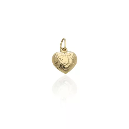 AU87792 - 14 K arany  szív medál