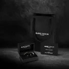 Black titánium karikagyűrű pár - BT-01