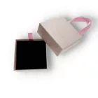 Rózsaszín Jewelry nyakláncos doboz DJEW2-P